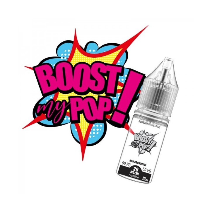Booster Froz 50/50 10ml - Boost My Pop Booster Froz 50/50 10ml - Boost My Pop