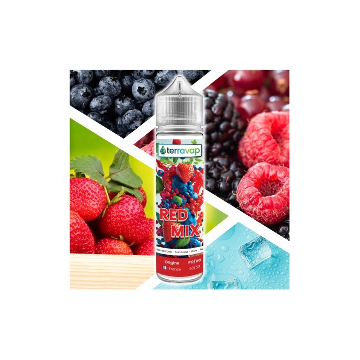 Red mix 50ml - Terravap Red mix 50ml - Terravap