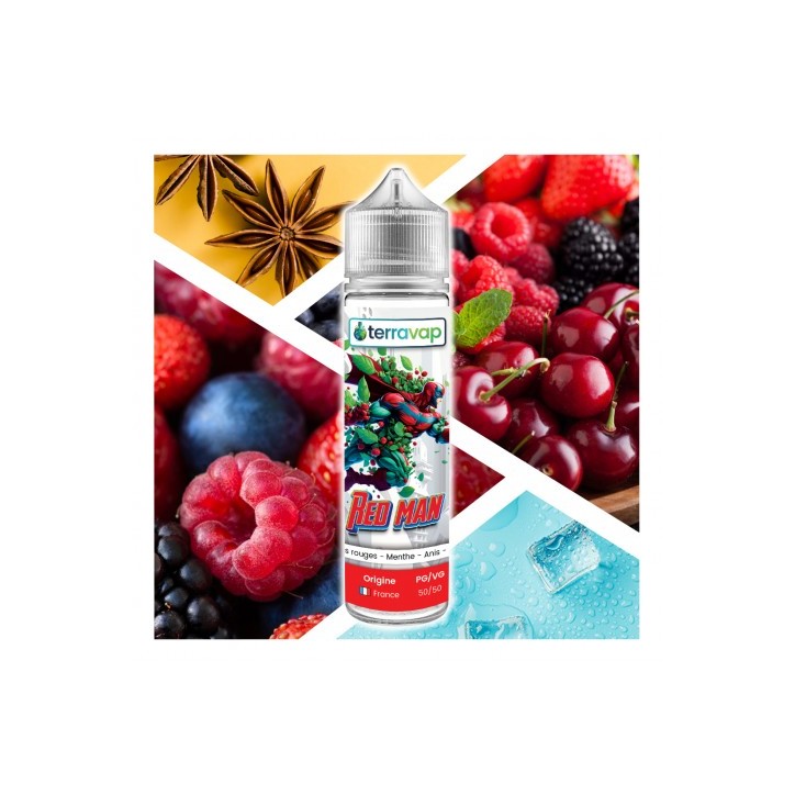 Red man 50ml - Terravap Red man 50ml - Terravap