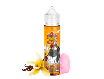 Barbe à Papa Vanille 50ml Vape City