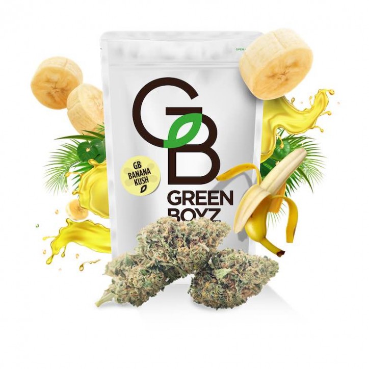 Fleur banana Kush CBD - Greenboyz Fleur banana Kush CBD - Greenboyz
