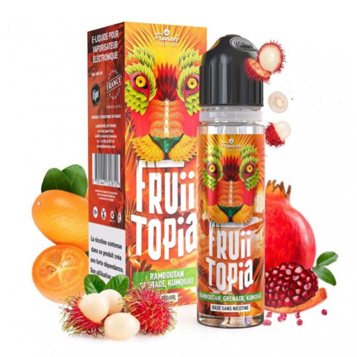 Ramboutan Grenade Kumquat 40ml - Le French Liquide Ramboutan Grenade Kumquat 40ml - Le French Liquide