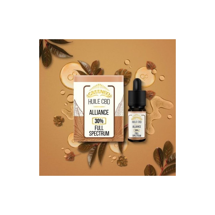 Huile CBD Alliance 10ml - Greeneo Huile CBD Alliance 10ml - Greeneo