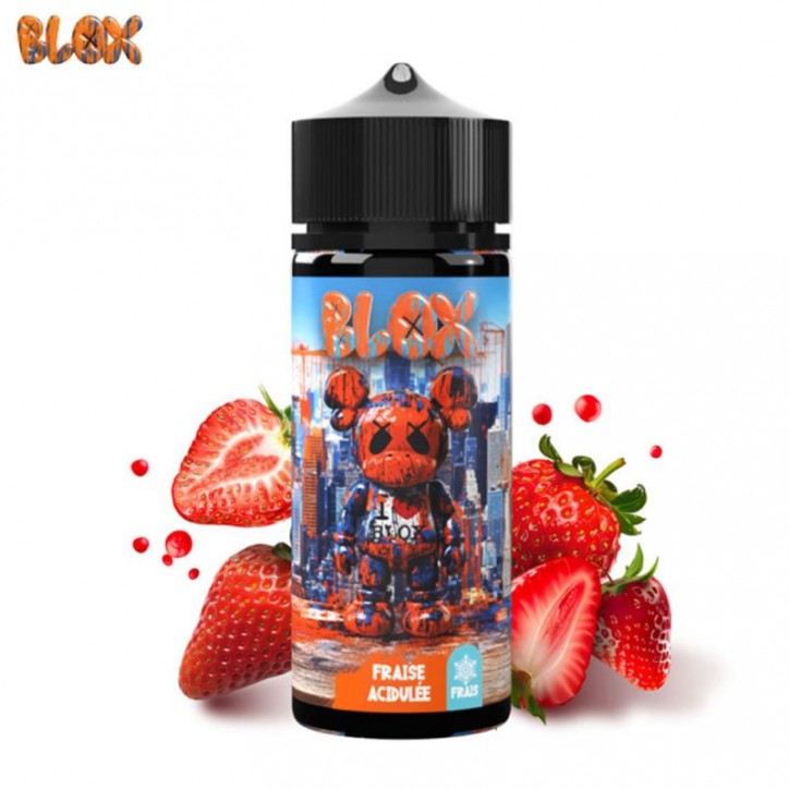 Fraise Acidulée 100ml - Blox Fraise Acidulée 100ml - Blox