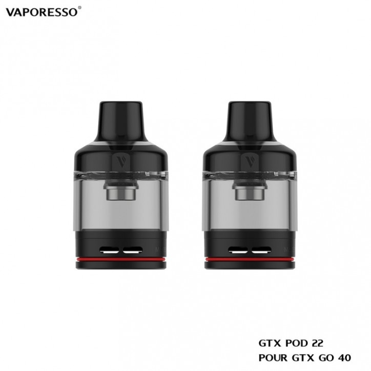 Cartouche GTX Pod 22 - Vaporesso Cartouche GTX Pod 22 - Vaporesso