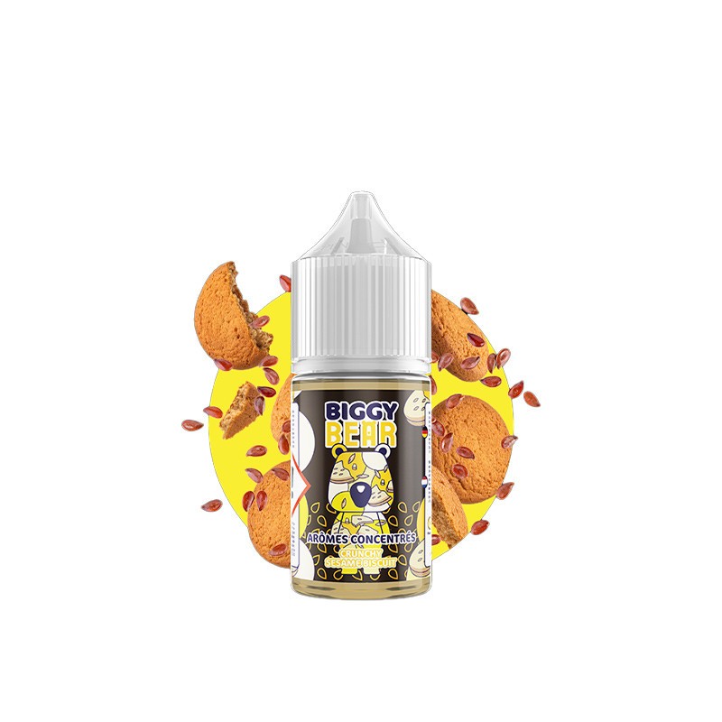 Concentré Crunchy sésame biscuit 30ml Biggy Bear