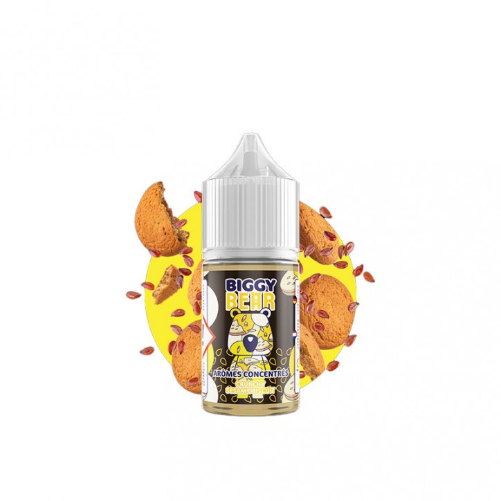 Concentré Crunchy sésame biscuit 30ml - Biggy Bear Concentré Crunchy sésame biscuit 30ml - Biggy Bear